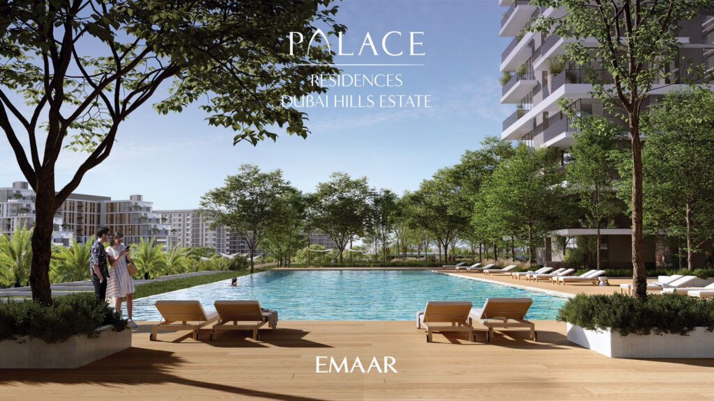 Palace Residences Dubai Hills amenities swimming pool