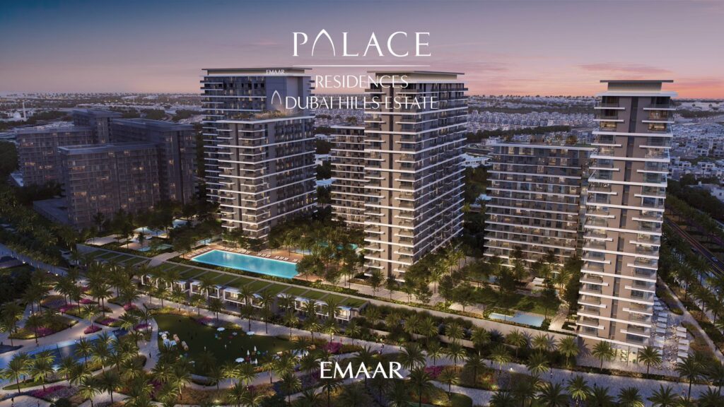 Palace Residences Dubai Hills Building Render